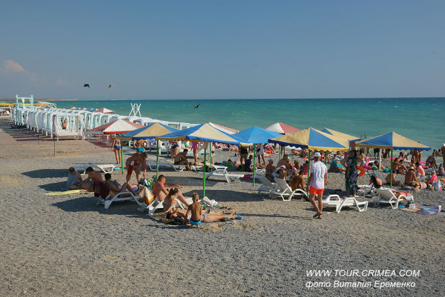 Пляжный комплекс "Палуба" в п.Новофедоровка (Сакский район Крыма) - фоторепортаж.