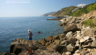  Рыбалка  и дикий отдых на Голубовских камнях (п.Лазурное, Алушта).