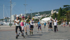 Занятия с детками от роллер-школы "Pro Rollers" на набережной Ялты - фоторепортаж.